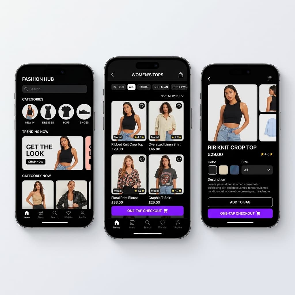D2C Fashion E-commerce App