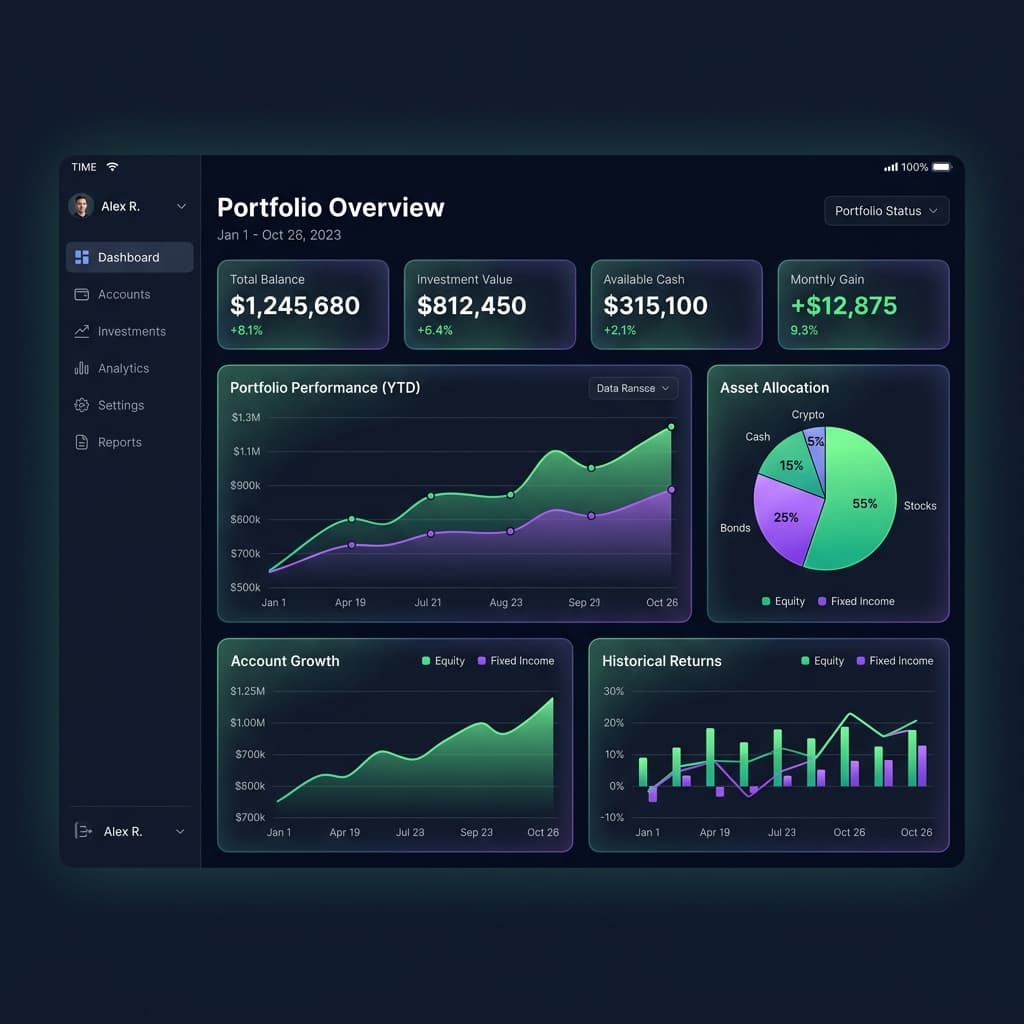 Fintech Analytics Dashboard